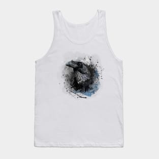 Crow bird art #crow #bird Tank Top